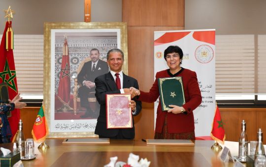 Signature of a memorandum of understanding between the Court of Accounts and its homolgue in the Portuguese Republi