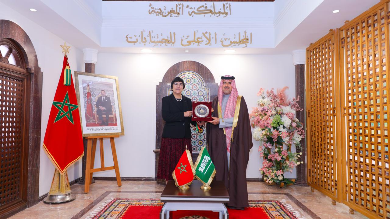 زيارة عمل لمعالي رئيس الديوان العام للمحاسبة السعودي إلى المجلس الأعلى للحسابات