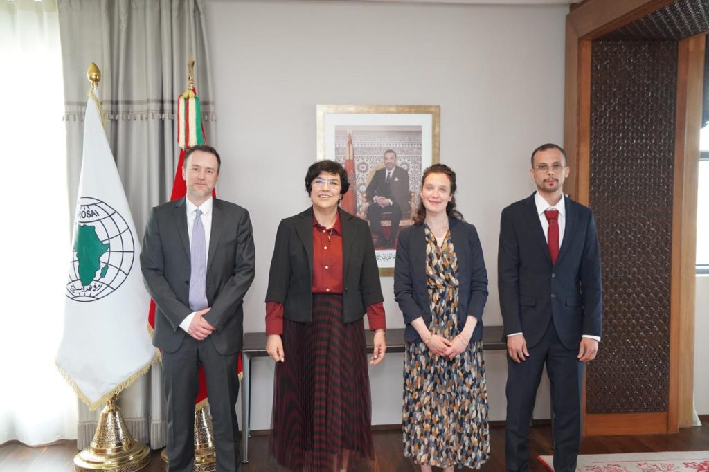 The Court of Accounts receives a joint delegation from INTOSAI and the OECD for a global study on the independence of Supreme Audit Institutions (SAIs)