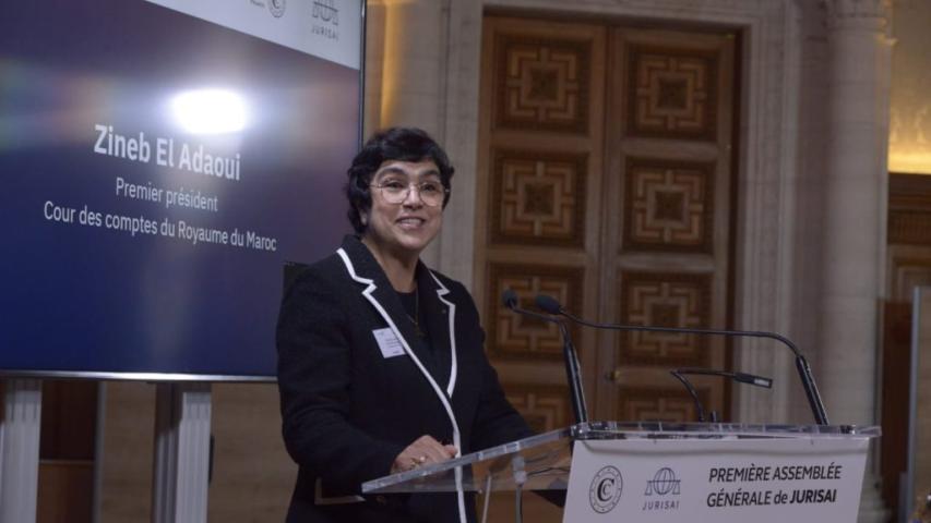 Madame le Premier Président souligne l’importance de placer l’exercice des compétences juridictionnelles dans le contexte de l’action publique